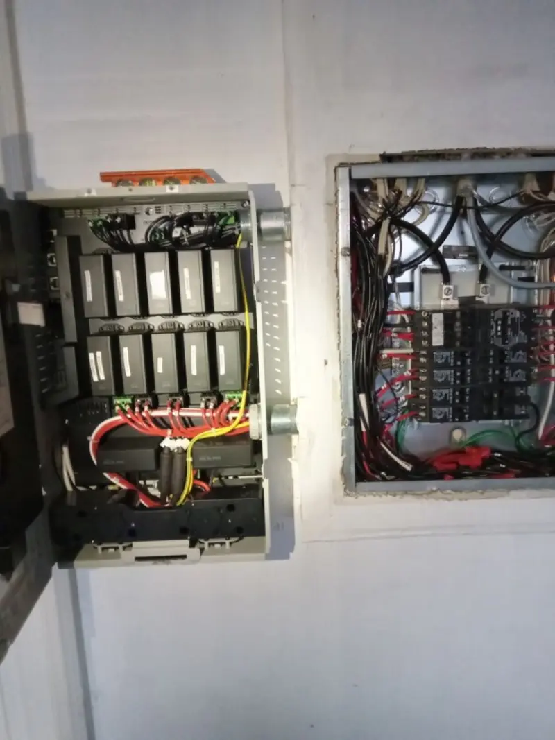 Electrical panel upgrade completed for Indoor Lighting Installation in Egg Harbor